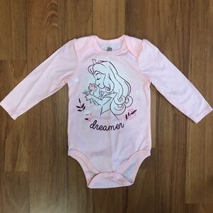 Okie Dokie Disney Baby Girl Aurora Bodysuit Size 18 Months